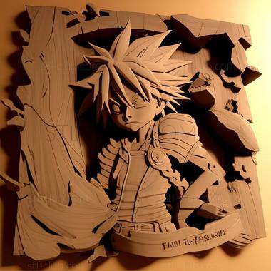 3D model Rave Master Hiro Mashima (STL)